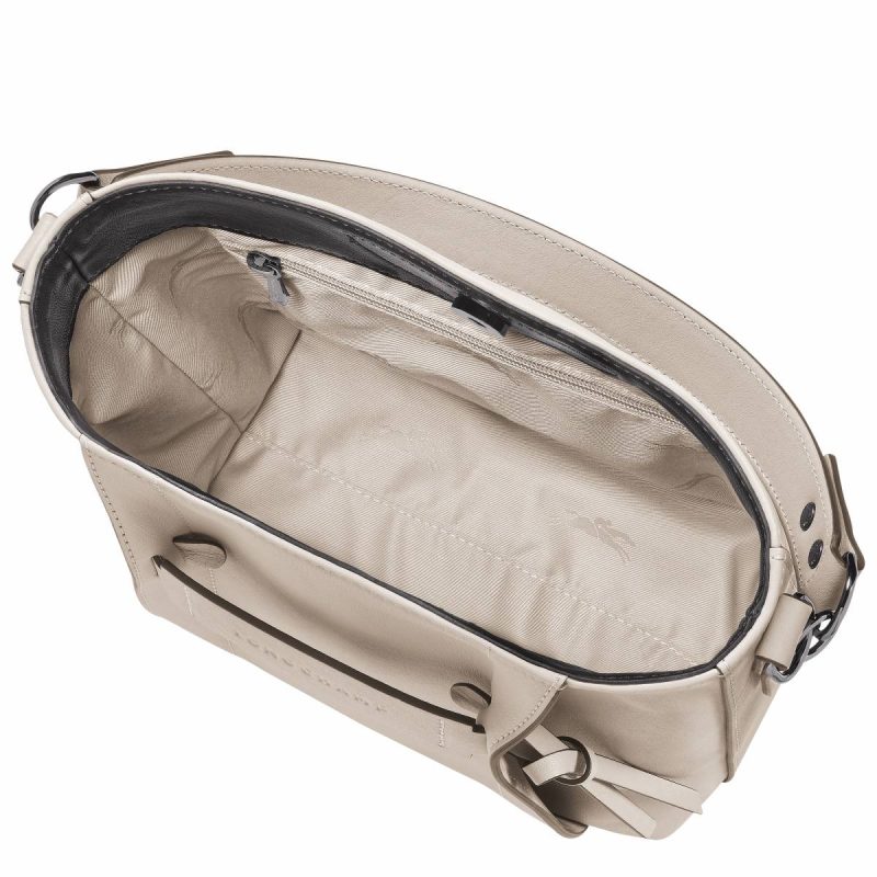 Leather Bags Longchamp 3D S Crossbody Bag Clay - Leather Clay Women - Image 5