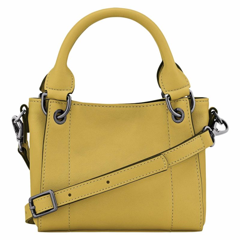 Leather Bags Longchamp 3D Xs Handbag Ginger - Leather Ginger Women - Image 4