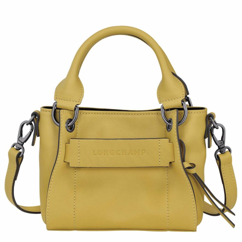 Leather Bags Longchamp 3D Xs Handbag Ginger - Leather Ginger Women