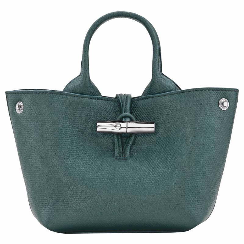 Leather Bags Longchamp Cedar Women Le Roseau Xs Handbag Cedar - Leather - Image 5