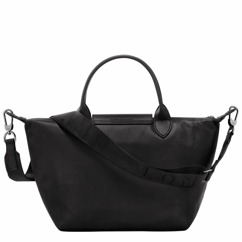 Leather Bags Longchamp Le Pliage Xtra S Handbag Black - Leather Women Black - Image 4