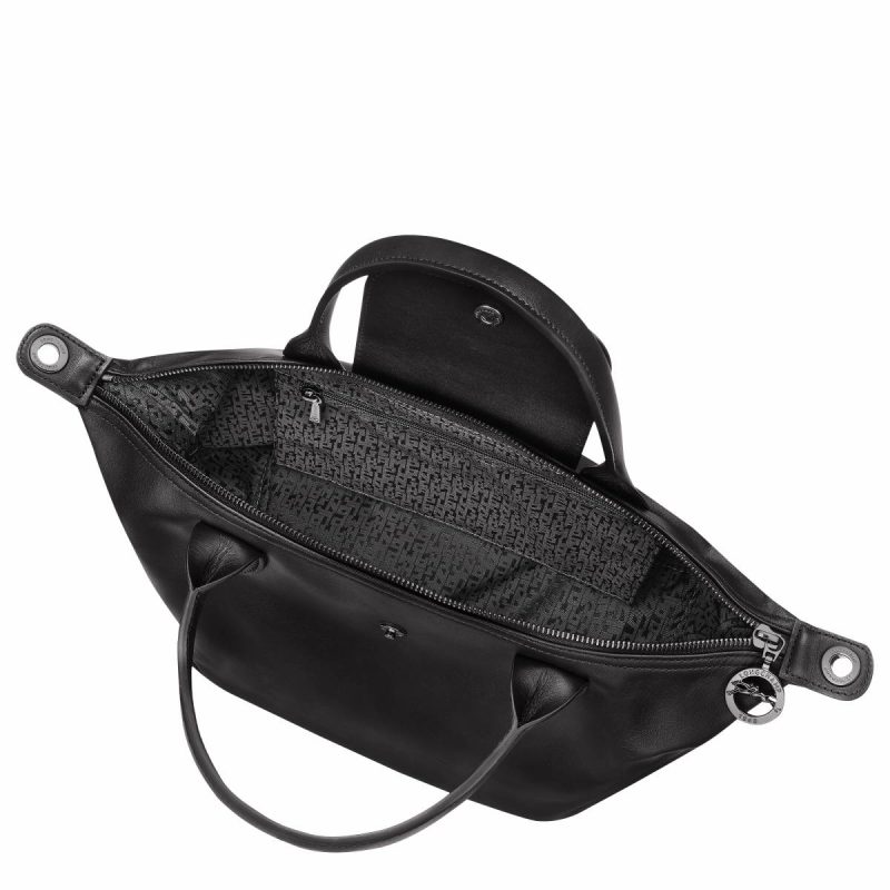 Leather Bags Longchamp Le Pliage Xtra S Handbag Black - Leather Women Black - Image 5