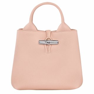 Leather Bags Longchamp Le Roseau S Handbag Ballerina - Leather Ballerina Women