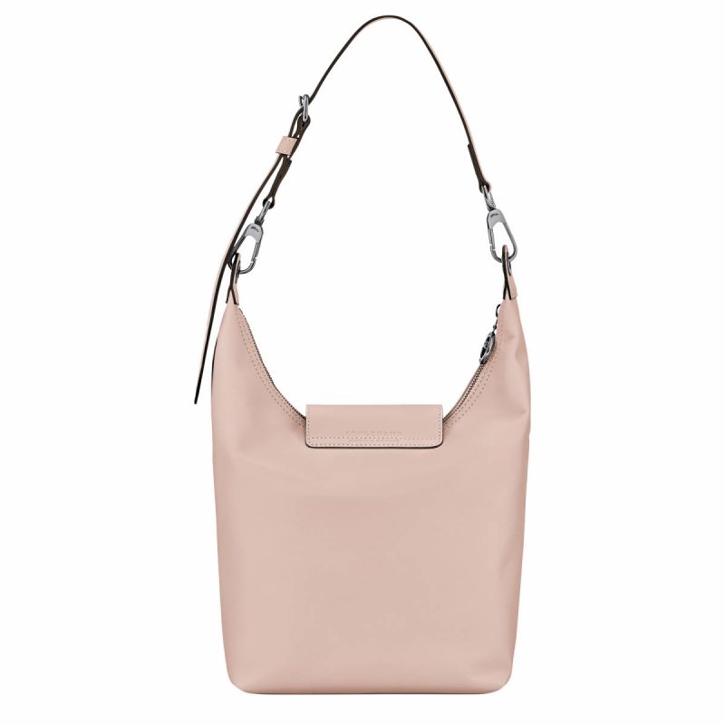 Leather Bags Longchamp Women Le Pliage Xtra M Shoulder Bag Nude - Leather Nude - Image 4