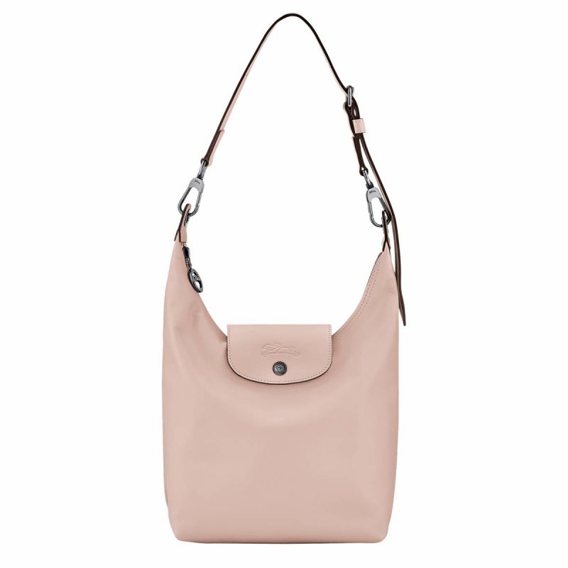 Leather Bags Longchamp Women Le Pliage Xtra M Shoulder Bag Nude - Leather Nude