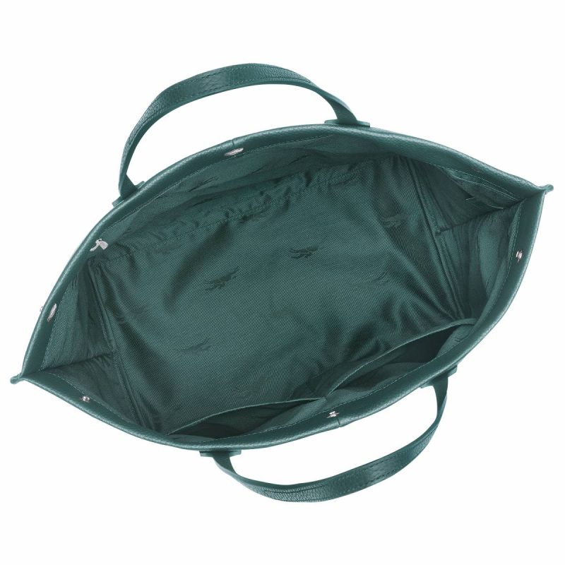 Leather Bags Women Cedar Essential L Tote Bag Cedar - Leather Longchamp - Image 5