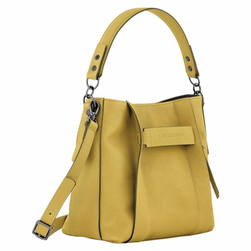 Leather Bags Women Ginger Longchamp 3D S Crossbody Bag Ginger - Leather - Image 2