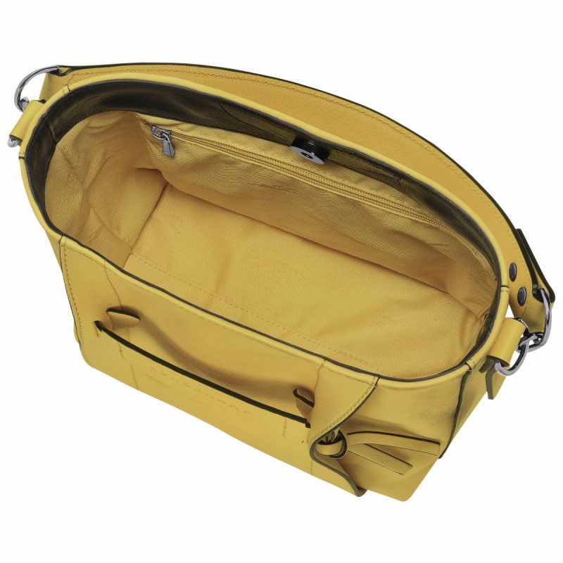 Leather Bags Women Ginger Longchamp 3D S Crossbody Bag Ginger - Leather - Image 4
