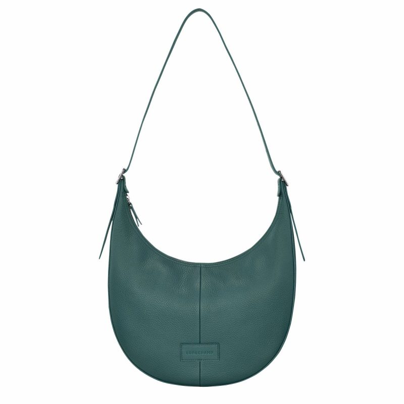 Leather Bags Women Longchamp Cedar Essential L Crossbody Bag Cedar - Leather