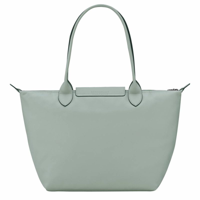 Leather Bags Women Vervain Le Pliage Xtra M Tote Bag Vervain - Leather Longchamp - Image 4