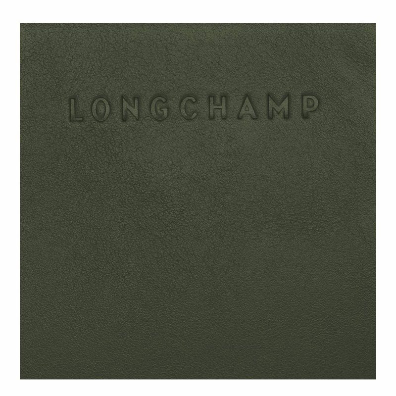 Leather Wallets Khaki Longchamp 3D Wallet Khaki - Leather Women - Image 4