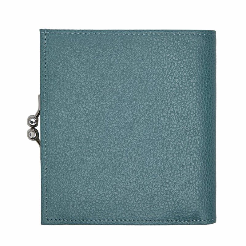 Leather Wallets Longchamp Eucalyptus Le Foulonné Compact Wallet Eucalyptus - Leather Women - Image 3
