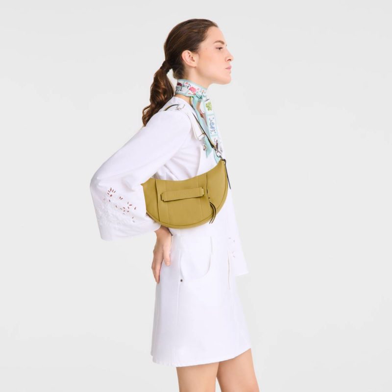 Longchamp 3D S Crossbody Bag Ginger - Leather Ginger Women Leather Bags - Image 2