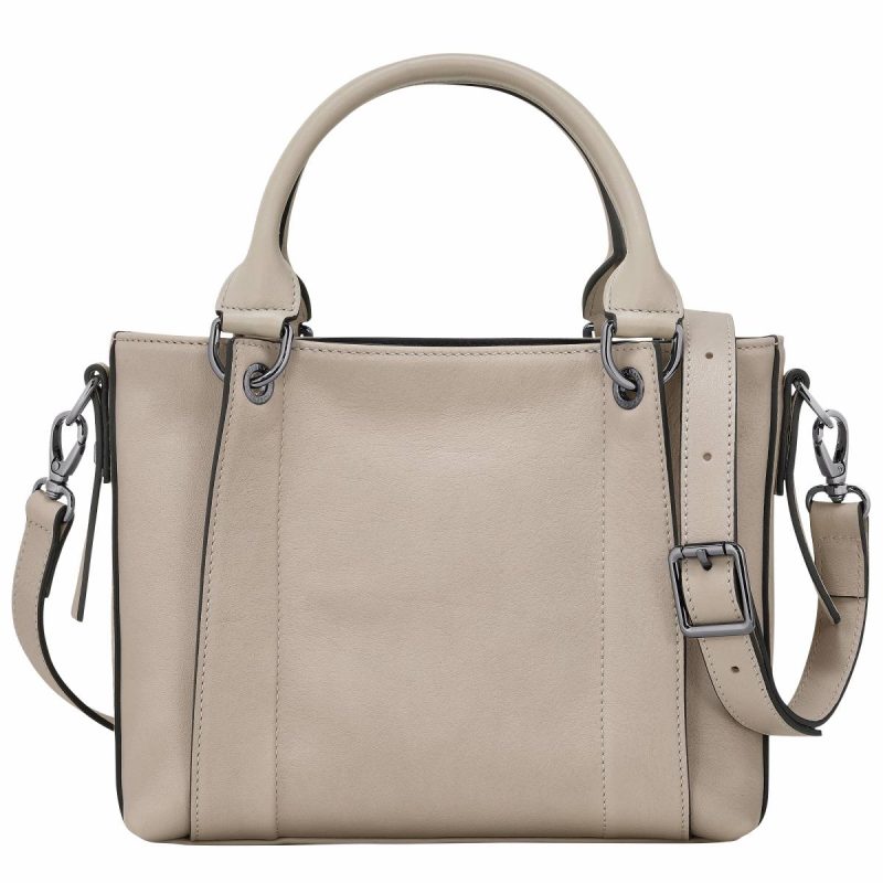 Longchamp 3D S Handbag Clay - Leather Clay Women Leather Bags - Image 4