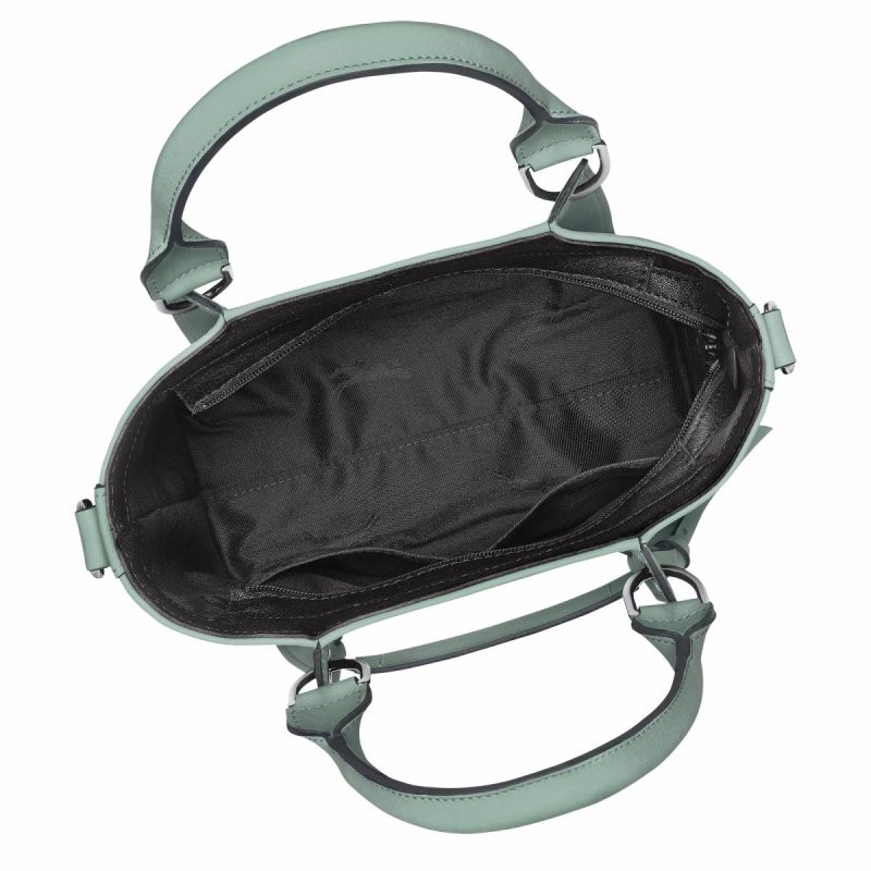 Longchamp 3D S Handbag Vervain - Leather Vervain Leather Bags Women - Image 4