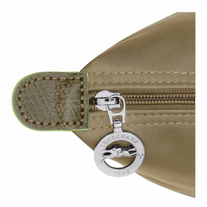 Longchamp Backpacks Women Le Pliage Green M Backpack Artichoke - Canvas Artichoke - Image 5