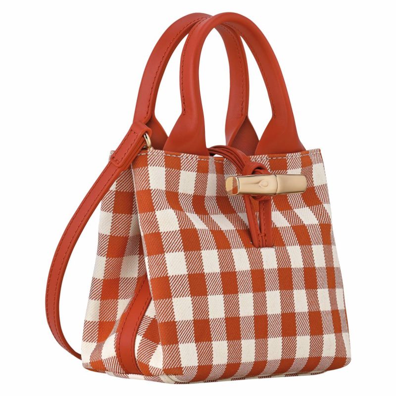 Longchamp Bark Mini Bags Le Roseau Xs Handbag Bark - Canvas Women - Image 3