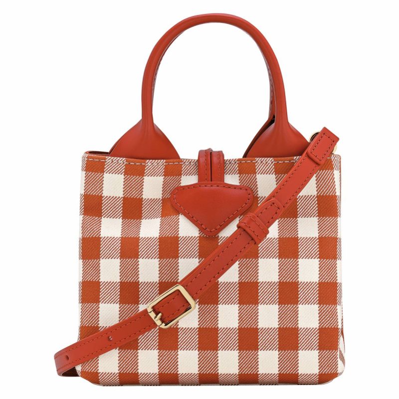 Longchamp Bark Mini Bags Le Roseau Xs Handbag Bark - Canvas Women - Image 4