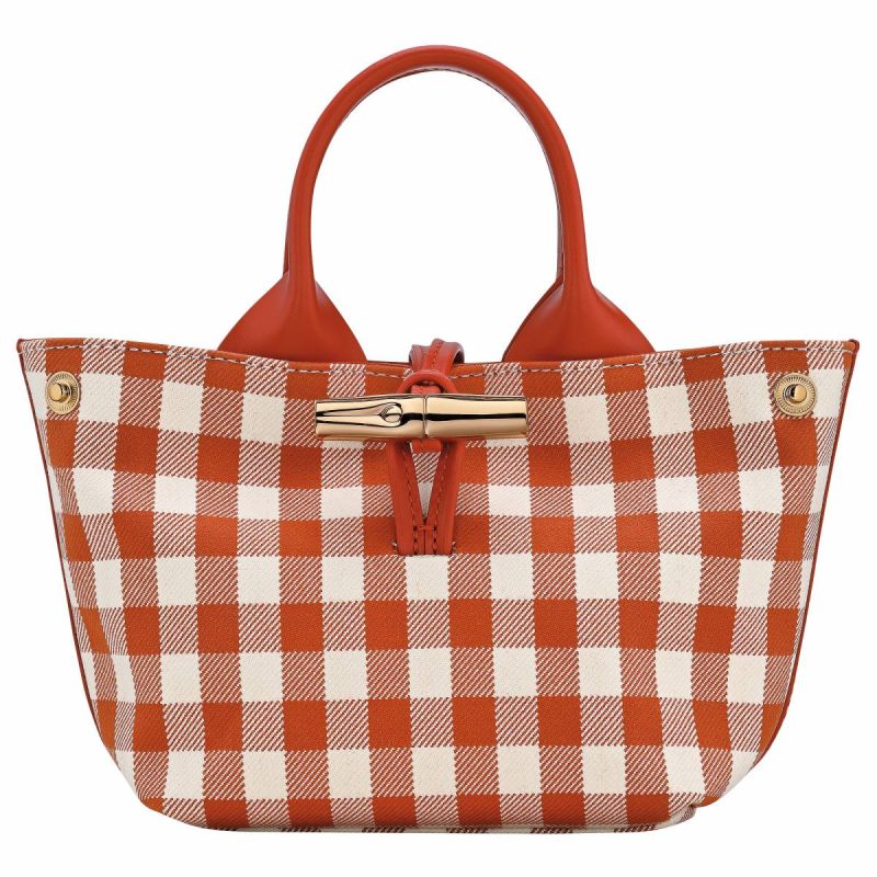 Longchamp Bark Mini Bags Le Roseau Xs Handbag Bark - Canvas Women - Image 5