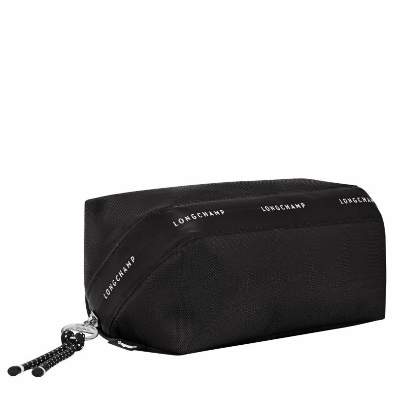 Longchamp Black Pouches & Cases Women Le Pliage Energy Pouch Black - Canvas - Image 2