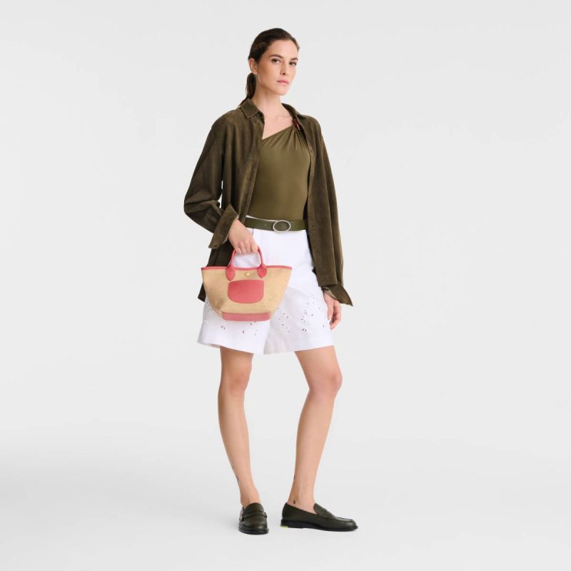 Longchamp Blush Le Pliage Collection Xs Basket Bag Blush - Canvas Women Mini Bags - Image 2