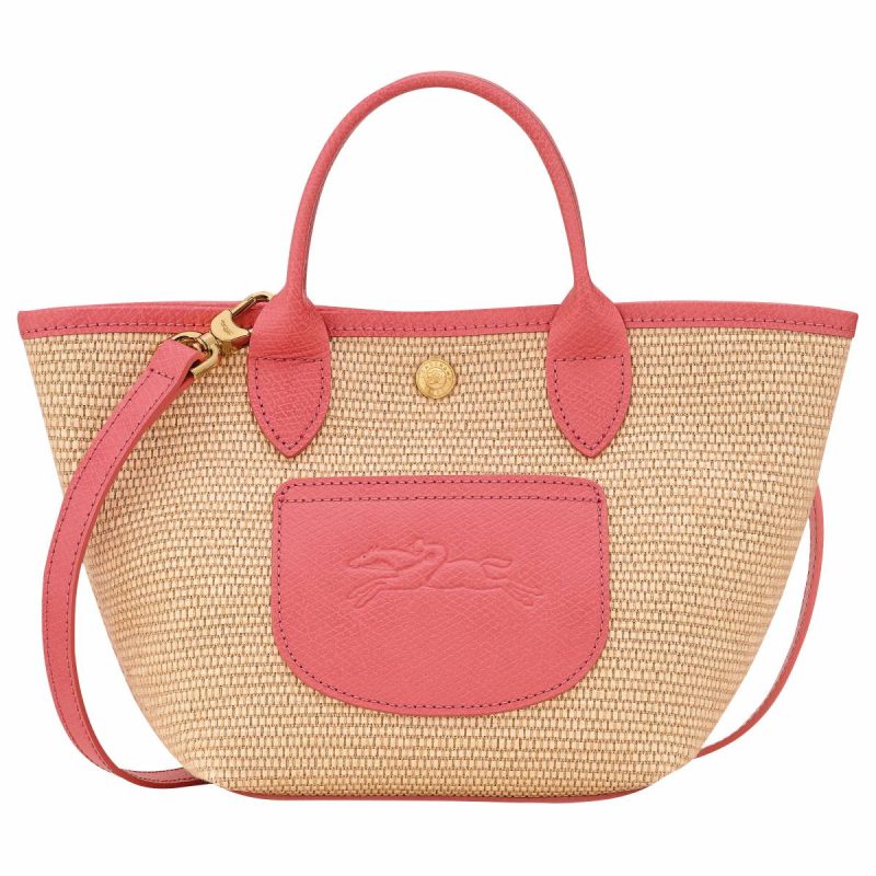 Longchamp Blush Le Pliage Collection Xs Basket Bag Blush - Canvas Women Mini Bags