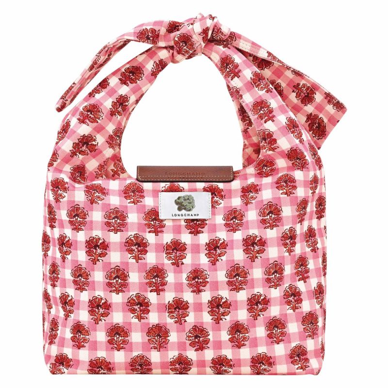 Longchamp Blush Women Le Pliage Collection M Shoulder Bag Blush - Canvas Shoulder Bags - Image 4