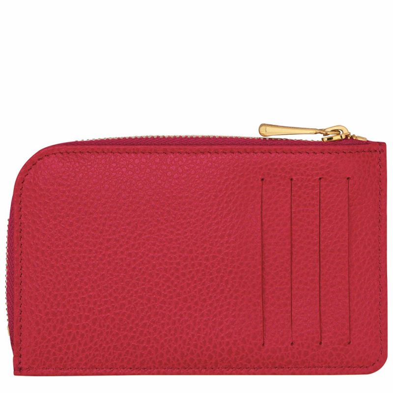 Longchamp Cardholders & Coin Purses Le Foulonné Card Holder Love - Leather Women Love - Image 2