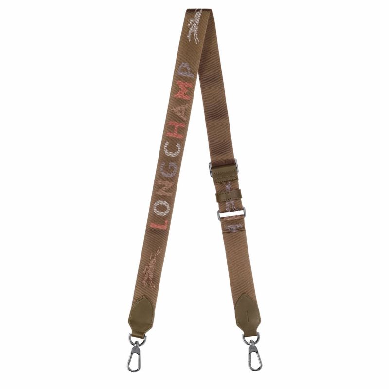 Longchamp Colors Shoulder Strap Artichoke - Canvas Shoulder Straps Women Artichoke