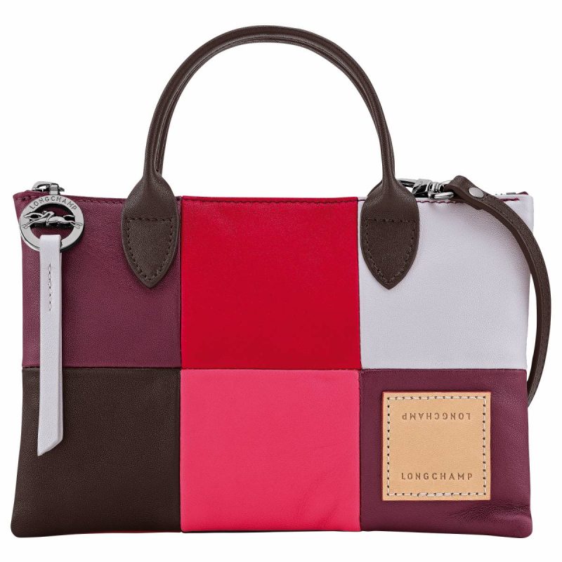 Longchamp Eggplant Re-Play Xs Handbag Eggplant - Leather Leather Bags Women