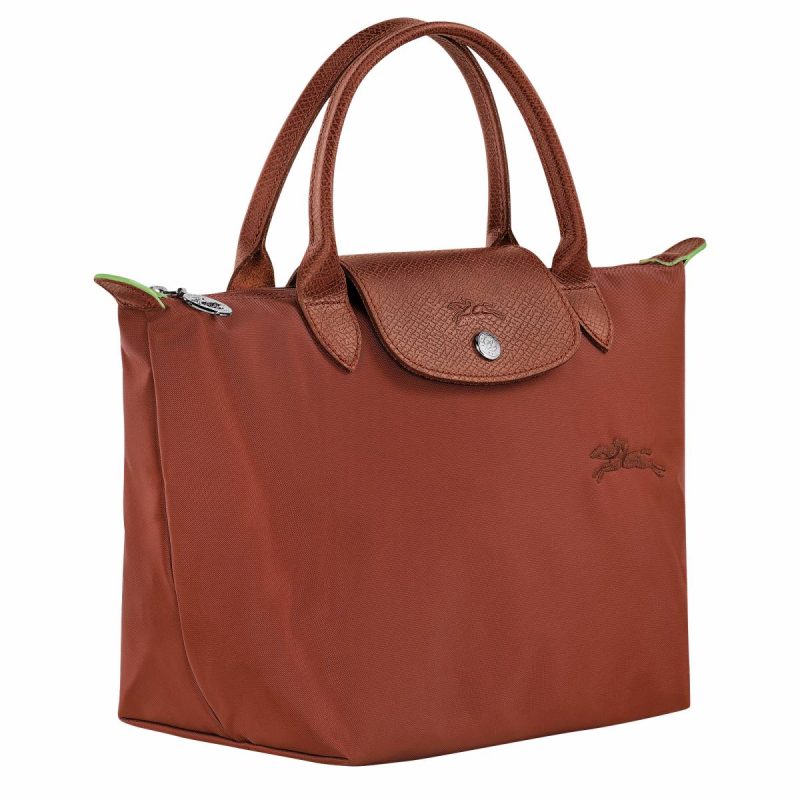 Longchamp Handbags Le Pliage Green S Handbag Chestnut - Recycled Canvas Chestnut Women - Image 2