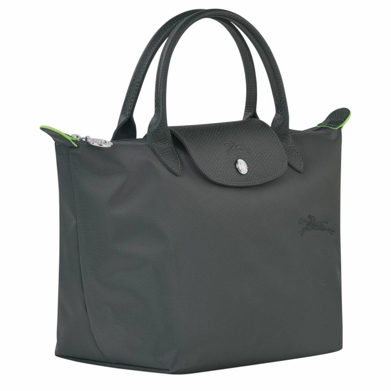 Longchamp Handbags Le Pliage Green S Handbag Graphite - Recycled Canvas Women Graphite - Image 2