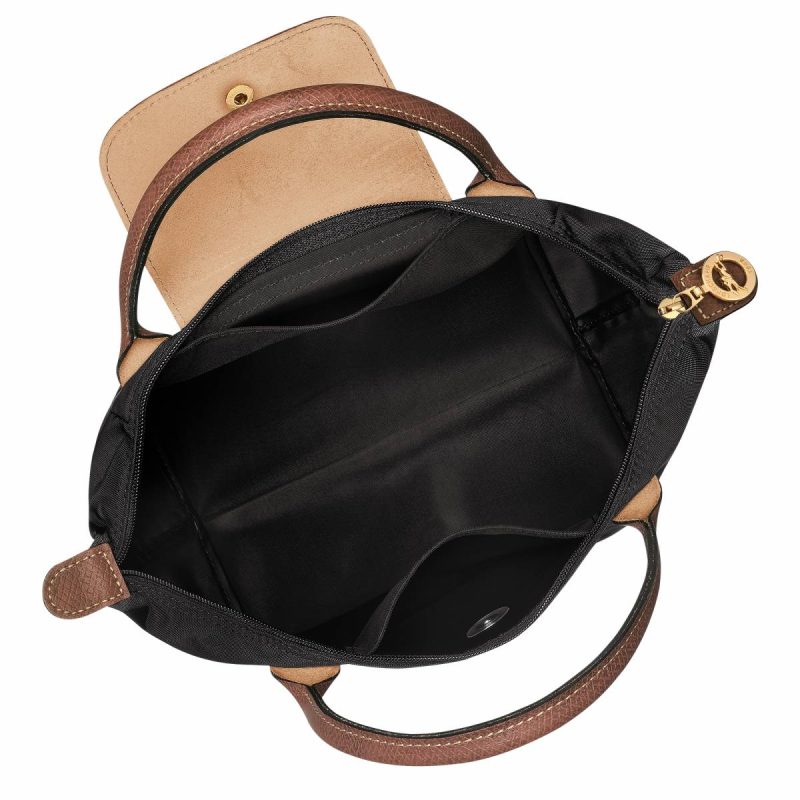 Longchamp Handbags Le Pliage Original S Handbag Black - Recycled Canvas Women Black - Image 4