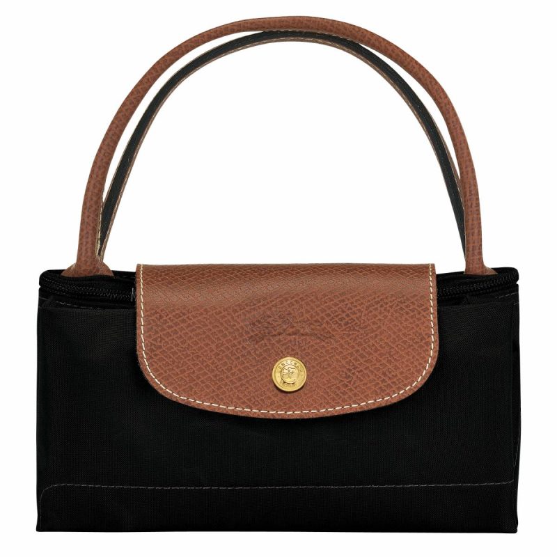 Longchamp Handbags Le Pliage Original S Handbag Black - Recycled Canvas Women Black - Image 5