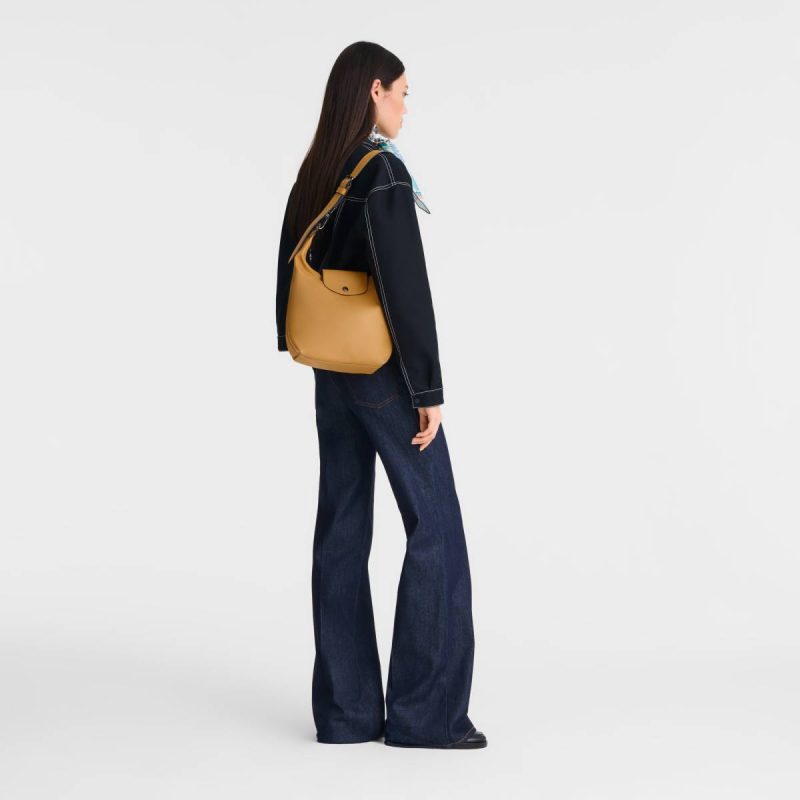 Longchamp Le Pliage Xtra M Shoulder Bag Honey - Leather Leather Bags Honey Women - Image 2