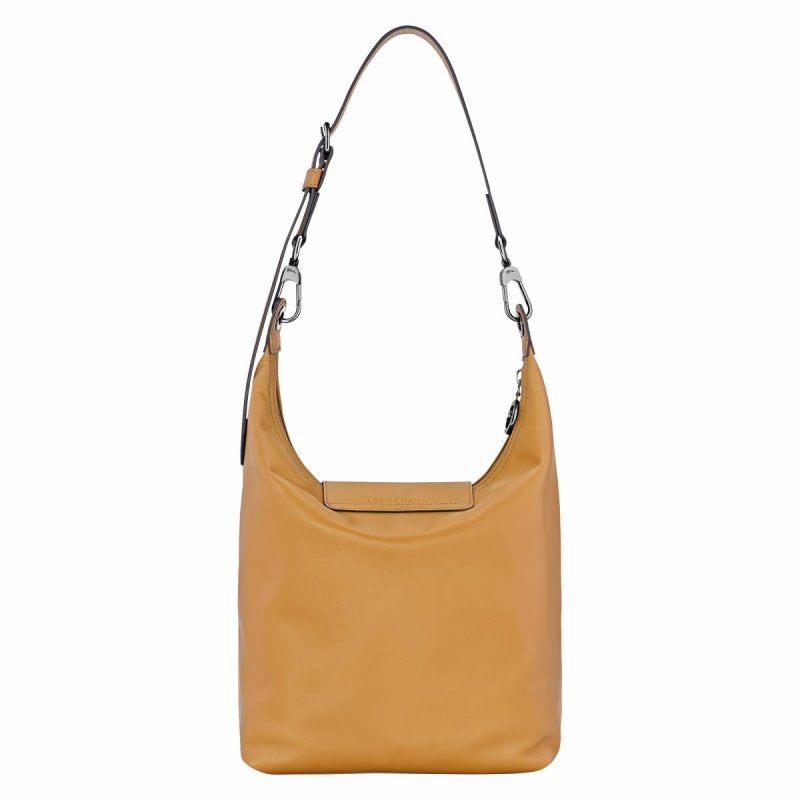 Longchamp Le Pliage Xtra M Shoulder Bag Honey - Leather Leather Bags Honey Women - Image 4