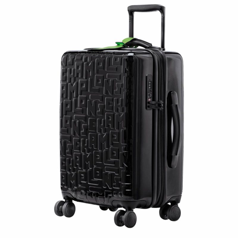 Longchamp Lgp Travel S Carry-On Black - Polycarbonate Suitcases Women Black - Image 3