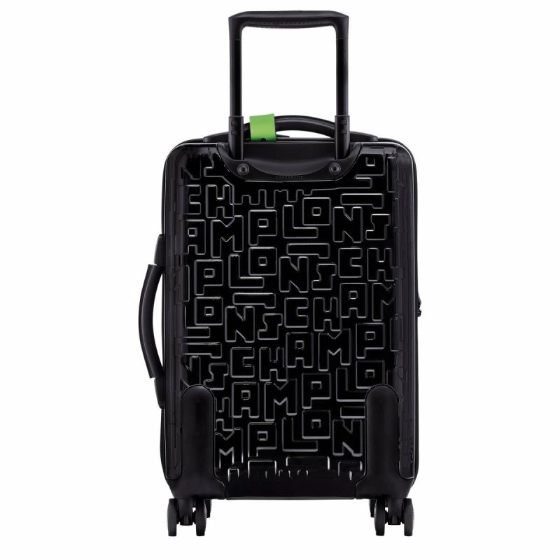Longchamp Lgp Travel S Carry-On Black - Polycarbonate Suitcases Women Black - Image 4