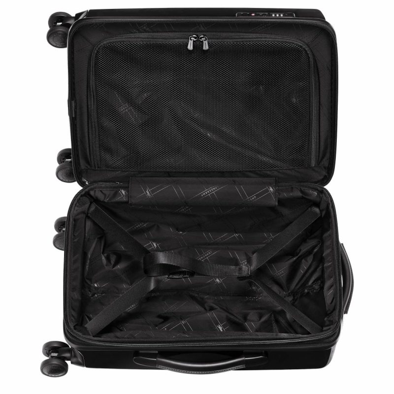 Longchamp Lgp Travel S Carry-On Black - Polycarbonate Suitcases Women Black - Image 5