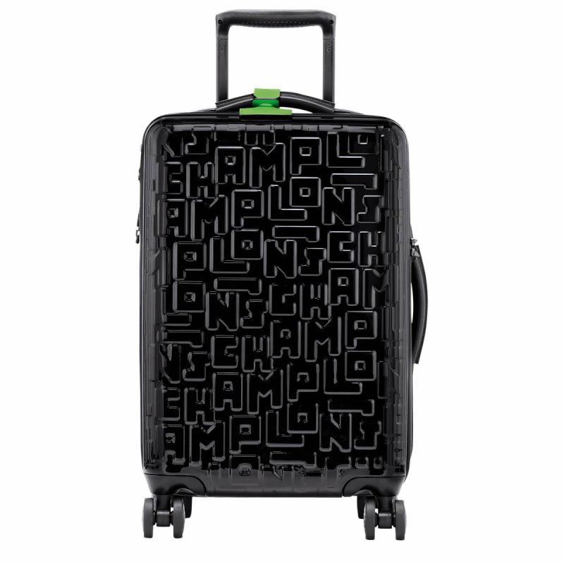 Longchamp Lgp Travel S Carry-On Black - Polycarbonate Suitcases Women Black