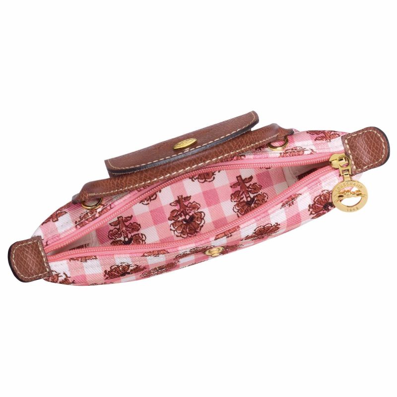 Longchamp Mini Bags Women Le Pliage Collection Xs Pouch Blush - Canvas Blush - Image 5