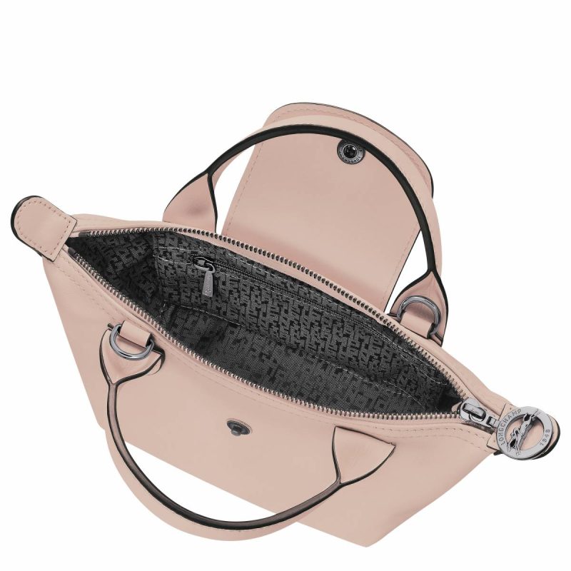Longchamp Nude Leather Bags Women Le Pliage Xtra Xs Handbag Nude - Leather - Image 5