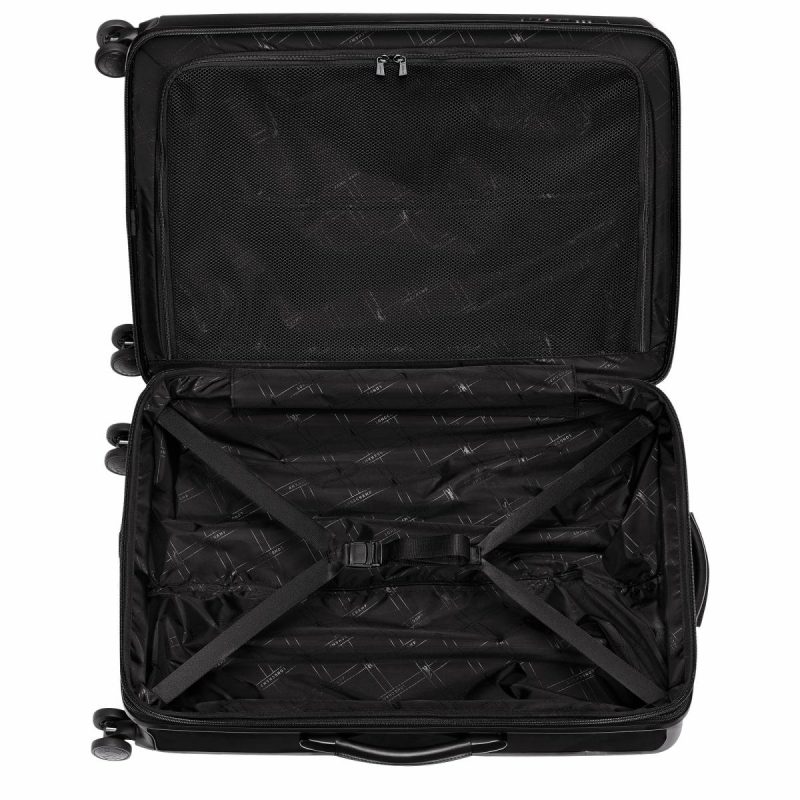 Longchamp Suitcases Women Lgp Travel L Suitcase Black - Polycarbonate Black - Image 5