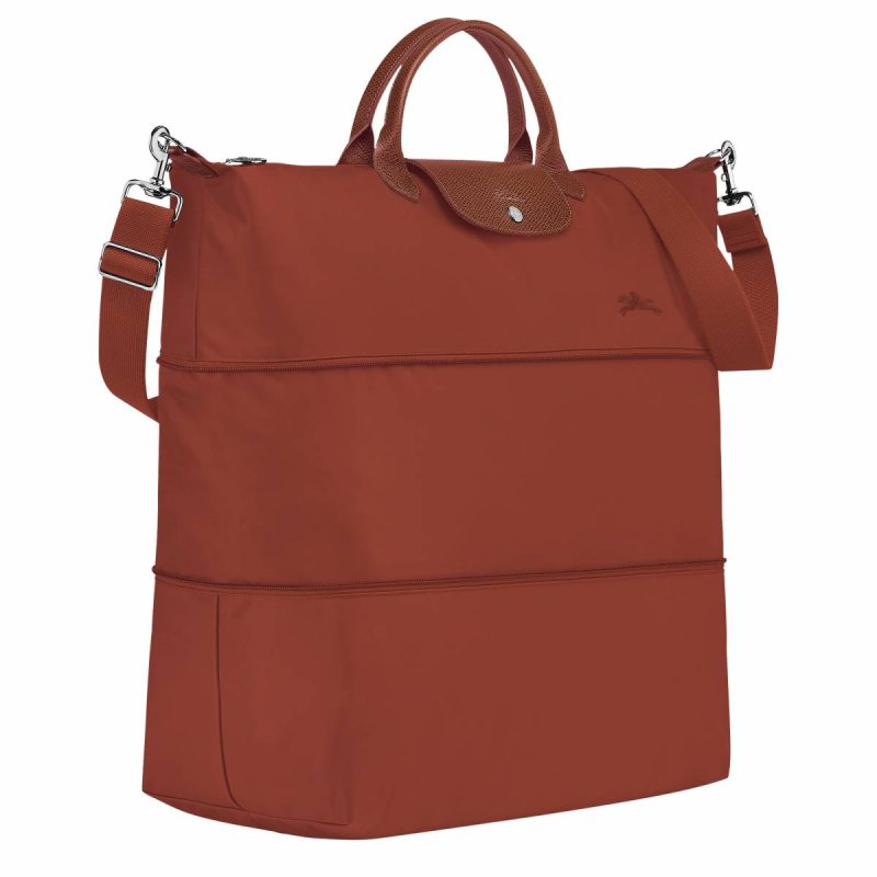 Longchamp Travel Bags Chestnut Le Pliage Green Travel Bag Expandable Chestnut - Recycled Canvas Women - Image 2