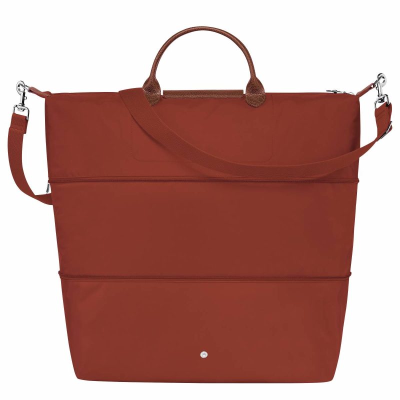 Longchamp Travel Bags Chestnut Le Pliage Green Travel Bag Expandable Chestnut - Recycled Canvas Women - Image 3