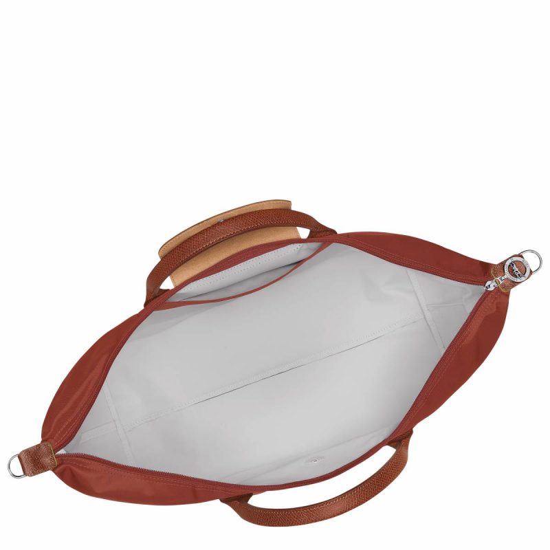 Longchamp Travel Bags Chestnut Le Pliage Green Travel Bag Expandable Chestnut - Recycled Canvas Women - Image 5