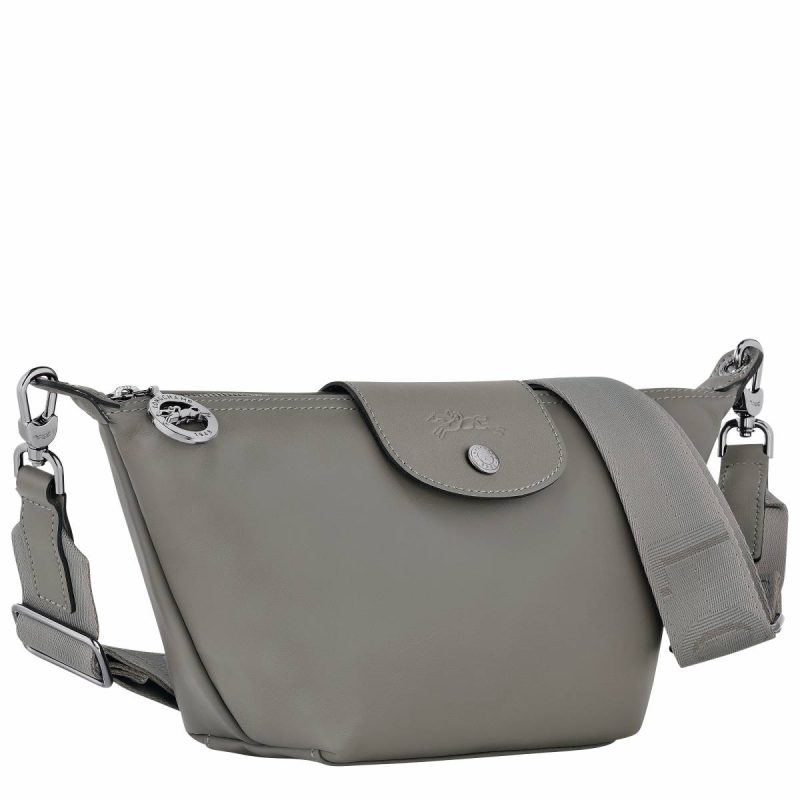 Longchamp Turtledove Le Pliage Xtra Xs Crossbody Bag Turtledove - Leather Leather Bags Women - Image 3