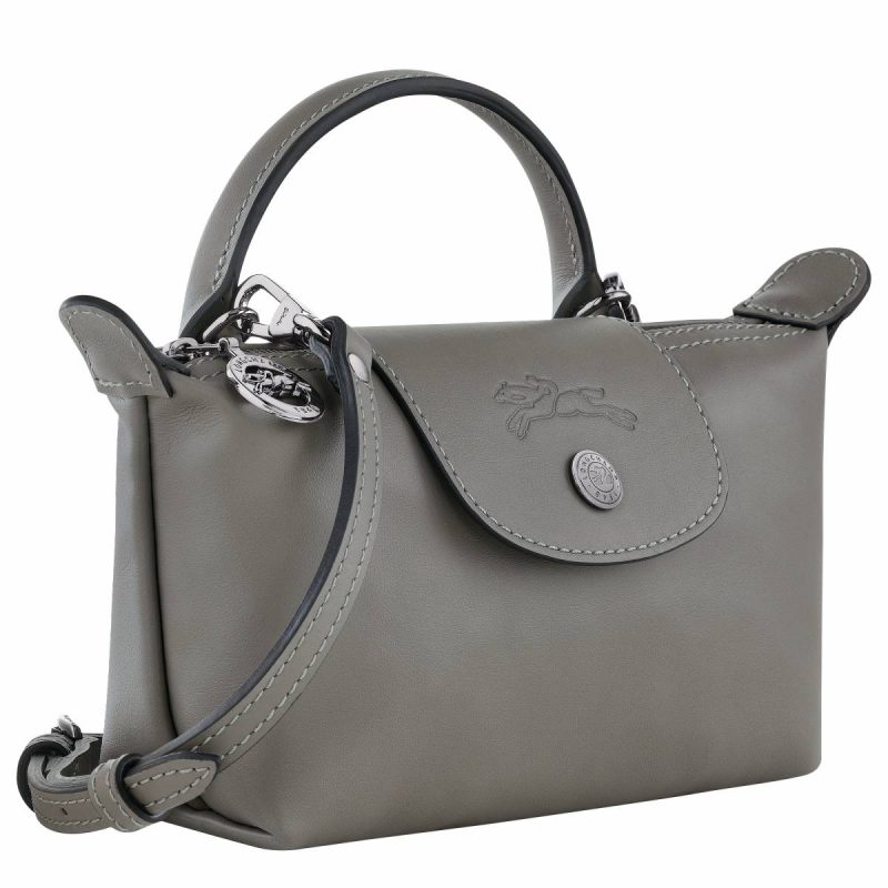 Longchamp Turtledove Leather Bags Women Le Pliage Xtra Xs Pouch Turtledove - Leather - Image 3