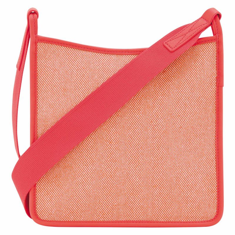 Longchamp Women Crossbody Bags Le Foulonné S Crossbody Bag Tomato - Canvas Tomato - Image 4