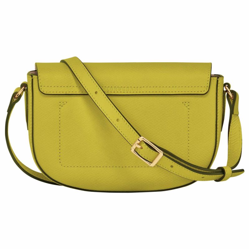 Longchamp Women Kiwi Green Leather Bags Épure S Crossbody Bag Kiwi Green - Leather - Image 4